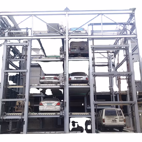 Semi Automated Mechanical Car Puzzle Parking System