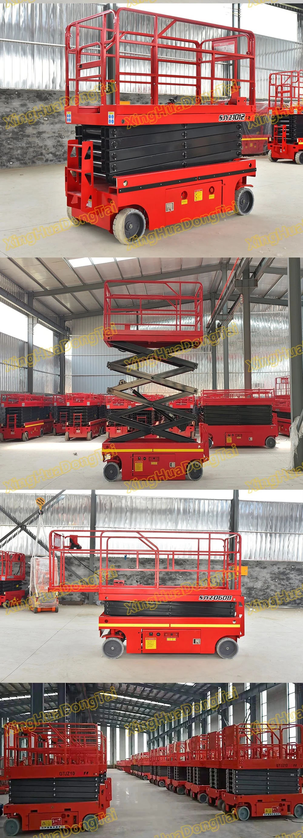 Hydraulic Double Platform Scissor Car Lift for Home Garage or Parking