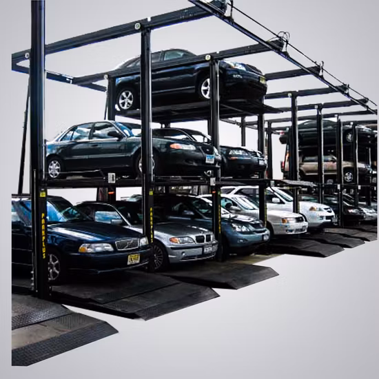 Semi Automated Mechanical Car Puzzle Parking System