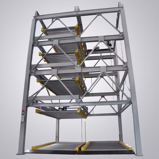 Semi Automated Mechanical Car Puzzle Parking System