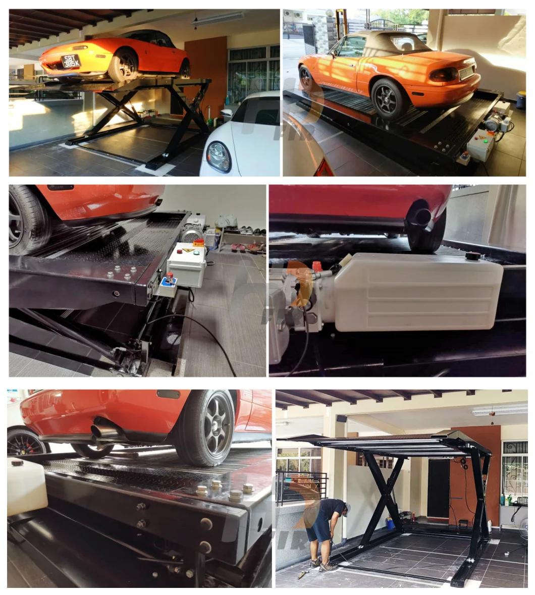 China Manufacture for Hydraulic Parking System New Design Scissor Car Stacker Lift