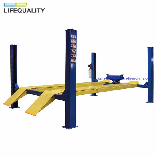 Cina Car Auto Allineamento delle ruote 4 Ascensore per auto a quattro montanti