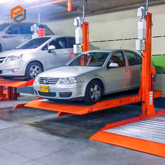 CE TUV Eac Parcheggio meccanico a 2 stadi Ascensore per parcheggio a 2 montanti