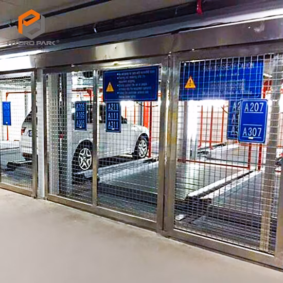 Pit Parking Sistema di parcheggio multi-livello per garage idraulico